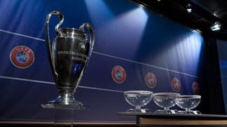 UEFA prepara palco para os sorteios